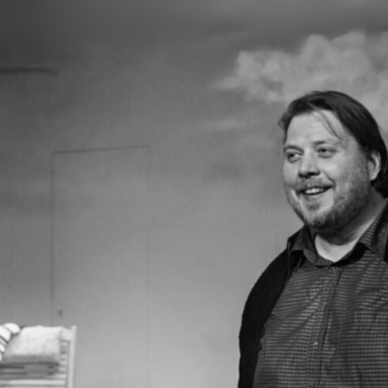 Nicolas Bro på scenen